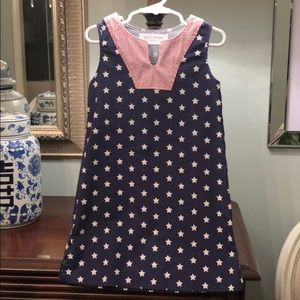 Red white and blue dress